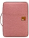 El-fmly Elfmly Travel Document Organizer A4 Document Holder Zipper Portfolio Organizer Portable Folder Pouch for Office BusinessOrange