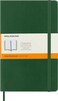 Moleskine Classic Notebook Soft Cover Large 5 x 825 RuledLined Myrtle Green 192 Pages