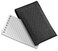 Perfect Fit DK Black Leather Basketweave Notepad Holder for 3x5 Memo Pads Refillable Pocket Notebook with Wallet for Law Enforcement Investigator Security Officer Gifts EDC Case Includes Small Flip No
