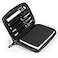 Londo Genuine Leather Padfolio Portfolio Folder with Pencil Holder Notepad Zipper Closure for Business Office Travel