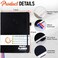 CHUNART Project Planner Management Notebooks Organizer Work Log Book Tracker With Checklist Brainstorming for Entrepreneurs Managers Small Business Owners