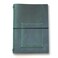 KISSKI Small A5 Travelers Notebook Cover Refillable Leather Journal Cover for 55 x 85 Inserts Personal Planner Organizer Case for WritingDiary 6 x 9 in with Pocket Gift for Women Men Green