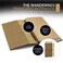 WANDERINGS Regular Size Travelers Notebook with Pockets 45 x 85 115 x 22cm Refillable Travelers Journal a Beautifully Handcrafted Leather Journal in Artichoke 100 GSM Blank Inserts