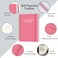 Yaridar Bill Payment Checklist Monthly Bill Organizer Planner for Personal Budgeting Financial Bill Payment Tracker Notebook 58 x 85 Pink