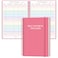 Yaridar Bill Payment Checklist Monthly Bill Organizer Planner for Personal Budgeting Financial Bill Payment Tracker Notebook 58 x 85 Pink