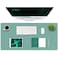 K KNODEL Large Office Leather Desk Mat Mouse and Keyboard Pad Computer and Laptop Mat Desktop Protector and Cover Writing Pad and Blotter 354x17 Green