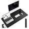YSAGi NonSlip Leather Desk Pad L Size Waterproof Laptop Computer Desk Keyboard Mat Table Protector Blotter Mat Large Mouse Pad for OfficeWorkHomeDecorBlack 354 x 17
