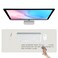 Etomiel Dry Erase Desk Mat Waterproof Desk Pad Erasable Writing White Board for Making Plans NonSlip Large Desktop Protector for Office Home School 31x13 Grey