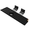 MAIDERN 67 x 196 Desk Pad Large Desk Mat Cork Leather Large Mouse pad for Desk Waterproof Computer Desk Pad for Gaming Home Office Black