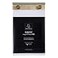 Exacompta FAF Metal Desk Pad for Home or Office 200 White 70g MicroPerforated Sheets Blank or Dots NonSlip Backing Three Sizes Refills Available