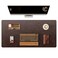 YSAGi Genuine Leather Desk Mat 315x158 Office Desk Pad Thick Premium Table Pad with Stitched Line NonSlip Laptop Writing Pad with Rubber Base Dark Brown 315x158