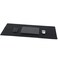 Wolaile Desk Pad 36x17 inchesPU Leather Desk BlotterNonSlip Base Waterproof Surface Office Desk Mat ProtectorOld Desktop Cover DecorLarge Mouse PadBlack