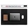 SIIG Extra Large Desk Mat on top of Desk Blotter Protector 36 x 22 Vegan Leather Mouse Mat for Office Home Office Desktop Computer Laptop Keyboard and Mouse Black