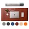 Nordik By Design Nordik Leather Desk Mat Whiskey Brown Cable Organizer Premium Mouse Mat Desk Pad Protector 35 X 17 Inch Felt Vegan Leather Large Office Mouse Pad Blotter