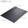 KINGFOM UltraSmooth PU Leather Desk Pad Mat Office Desk Drawing Writing Board A3 A4 File Paper Clip Table Protector Mat on Top Large 24x18 Black