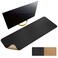 MAIDERN 472 x 157 Cork Leather Desk Pad Large XXL Mat Full Mouse Pad Dual Sided Protector for Gaming Home Office Black