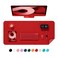 Niniubye Desk Pad 236 x 138 PU Leather NonSlip Desk Mat Large Mouse Pad for Desktop Waterproof Laptop Computer Writing Mat for Office Home Work Gaming Bright Red