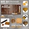 RUSTIC TOWN Leather Desk Mat Desk Pad Full Grain 32x16 Leather Desk Cover Blotter Protector Large Computer Keyboard Gaming Table Mat Desktop Accessories Mouse Pad for Laptop Office Home