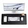 Satechi Vegan Leather Desk Mat Large Mouse Pad Scratch and Water Resistant Easy to Clean Desk Pad for Office and Home 268 x 124 x 01 Black