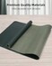AFIING Leather Desk Pad Protector Green Office Mat NonSlip PU Leather Blotter Laptop Desk Pad Waterproof Writing Pad Dark Green 315 x 157