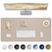 AFIING Leather Desk Pad Protector Mouse Pad Office Desk Mat NonSlip PU Leather Desk Blotter Laptop Desk Pad Waterproof Desk Writing Pad for Office and Home Beige 315 x 157