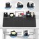 KDD Desk Pad and Magnetic Organizer Set 5 in 1 Large Mouse Mat with Phone Stand Cup Holder Pen Holder Storage Box Card Case Multifunction DIY Desktop Storage Accessories for Office and Home