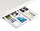 Bostitch Konnect Under Desk Drawer SelfAdhesive Slide Out Storage Organizer with 4 Customizable Dividers 2Pack