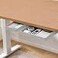 YOOUSOO Desk Drawer Attachment 2 Pack Pencil Organizer Hidden Desk Organizer Under Desk Organizer Adhesive Pen Holder Desk Accessories Workspace Organizers Pen Drawers Drawer Tray Storage Desktop