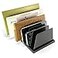 Officemate Medium Standard Sorter 7 Compartments Mail Organizer Charging Station Electronics Organizer for Multiple Devices iPhone iPad Cell Phone Kindle Tablets Black 21212