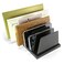 Officemate Medium Standard Sorter 7 Compartments Mail Organizer Charging Station Electronics Organizer for Multiple Devices iPhone iPad Cell Phone Kindle Tablets Black 21212
