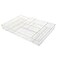 Martha Stewart Kerry Plastic Stackable Office Desk Drawer Organizers Set of 8 with Gold Trim