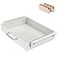 Gome Under Desk PullOut Drawer Storage Organizer Office Mounted Easy SlideOut Pencil Drawer for Saving Space Ideal for SitStand Workstation