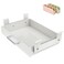Gome Under Desk PullOut Drawer Storage Organizer Office Mounted Easy SlideOut Pencil Drawer for Saving Space Ideal for SitStand Workstation For 12 Support Bar Under Desk