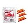 Pendaflex Hanging Folder Tabs 2 Clear Orange 25 Tabs and Inserts per Pack 42 ORA