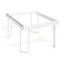 Smead Adjustable Hanging File Folder Frames 13 W x 925 H x 1624 L White and Silver Letter Size 64850