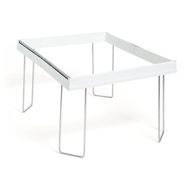 Smead Adjustable Hanging File Folder Frames 13 W x 925 H x 1624 L White and Silver Letter Size 64850
