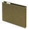 Pendaflex 04152X1 Reinforced 1 Extra Capacity Hanging Folders Standard Green