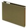 Pendaflex 04152X1 Reinforced 1 Extra Capacity Hanging Folders Standard Green