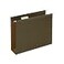 Pendaflex 04152X3 Extra Capacity Reinforced Hanging File Folders 3 Letter Size Standard green 15 Cut 25BX 4152x3