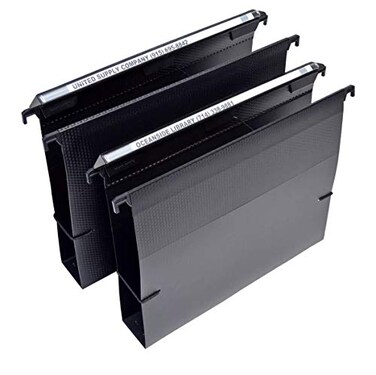 Ultimate Office MagniFile Hanging File Folders Black 2 Box Base Set 2