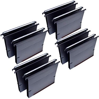 Ultimate Office MagniFile ExtraCapacity Hanging File Folders 1 BoxBottom Letter Size Feature A Wrap Around Bungee Security Cord Set of 8