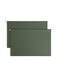 Smead Hanging File Folder with Tab 13Cut Adjustable Tab Legal Size Standard Green 25 per Box 1Inch Expansion Legal