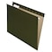 Pendaflex Earthwise by Pendaflex 100 Recycled Hanging Folders Letter Size 15 Cut Standard Green 25 per Box 74517