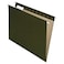 Pendaflex Earthwise by Pendaflex 100 Recycled Hanging Folders Letter Size 15 Cut Standard Green 25 per Box 74517