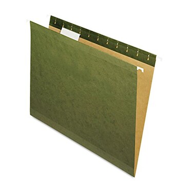 Pendaflex 415215 Hanging File Folders Green