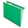 Pendaflex SureHook Reinforced Hanging Folders Legal Size Bright Green 15 Cut 20BX 6153 15 BGR