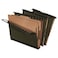 Pendaflex PFX59254 SureHook Reinforced Hanging Folder 2 Dividers Letter 15 Tab Green Box of 10