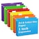 V-Opitos VOpitos 6 Pack 1 Inch Expansion Hanging File Folders Letter Size Hanging Folders with 15Cut Adjustable Tab Extra Capacity Hanging File Folders Ideal School Classroom Office Supplies