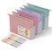 EcoStash Extra Capacity Hanging File Folders 315 Reinforced Wheat Straw Expanding Hanging Folder Letter Size Heavy Duty for Filing Cabinets File Organizer for Office Home3 Packs
