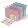 EcoStash Extra Capacity Hanging File Folders 315 Reinforced Wheat Straw Expanding Hanging Folder Letter Size Heavy Duty for Filing Cabinets File Organizer for Office Home3 Packs